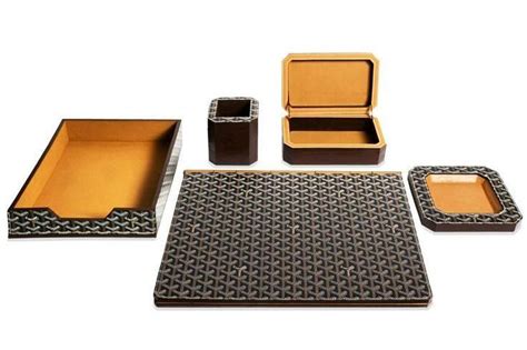 goyard desk accessories